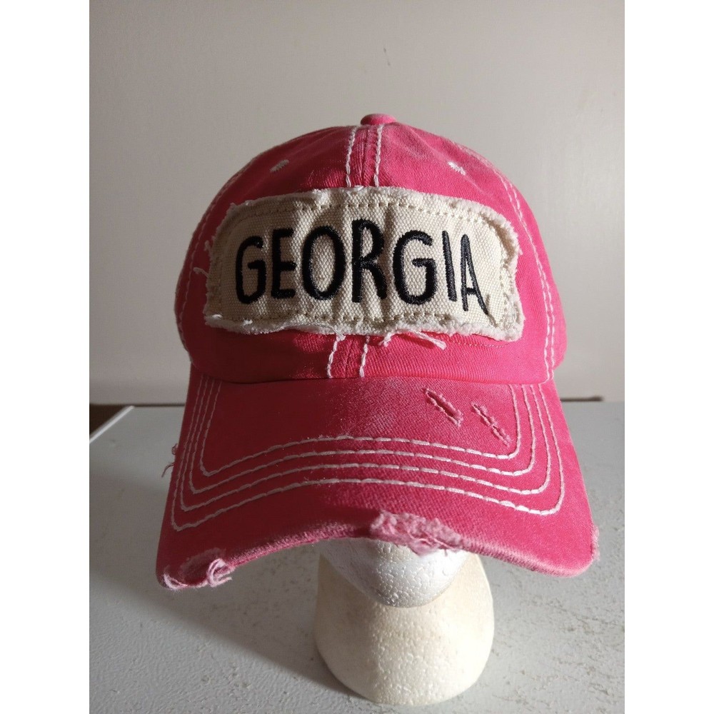 H.R. Hat Republic Pink Georgia Ajustable Hat